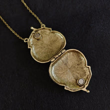 Victorian Coin Purse Locket Necklace
