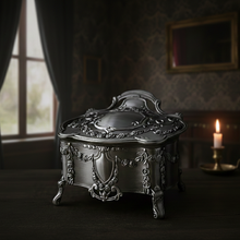 Pewter Jewelry Casket