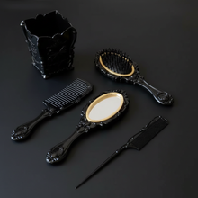 5Pc Vanity Set - Hairbrush & Comb Collection