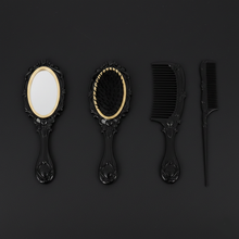 5Pc Vanity Set - Hairbrush & Comb Collection