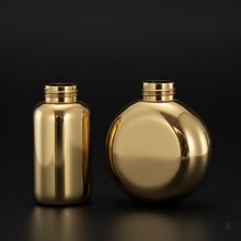 Gold Flask Keychain