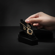 Coffin Necklace Earring Box