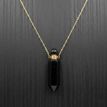 Stone Urn Pendant Necklace
