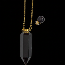 Stone Urn Pendant Necklace