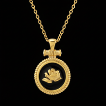 Floral Medallion Necklace