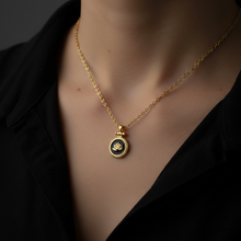 Floral Medallion Necklace